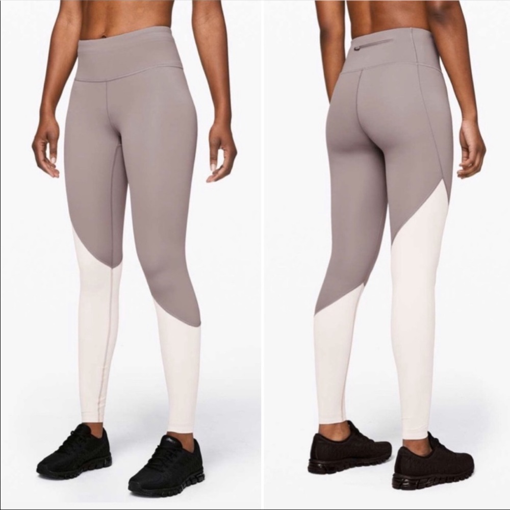 Lululemon Speed Wunder Pant Half Moon/Light Chrome